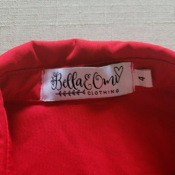 Bella & Omi Red Button-up Shirt - Picture 3 of 5
